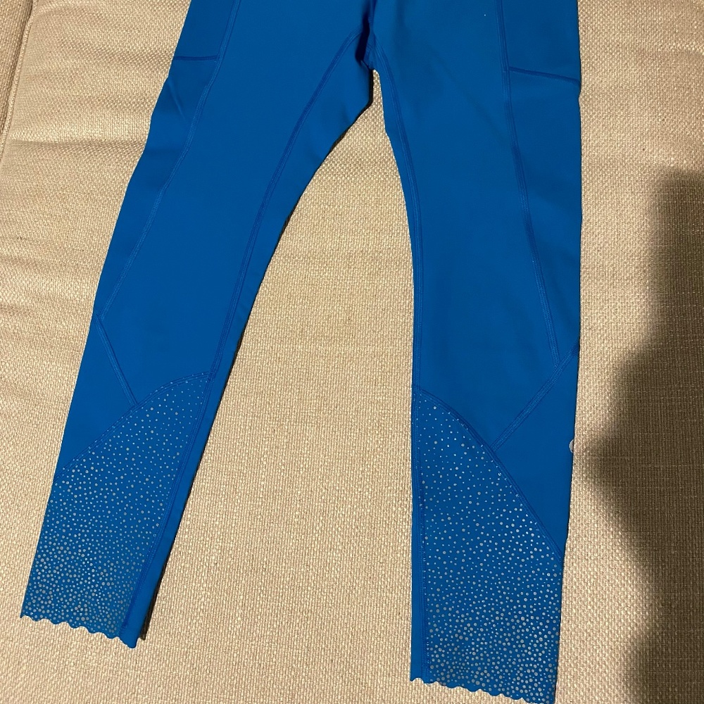 Lululemon Reflective Leggings Blue / bright Teal